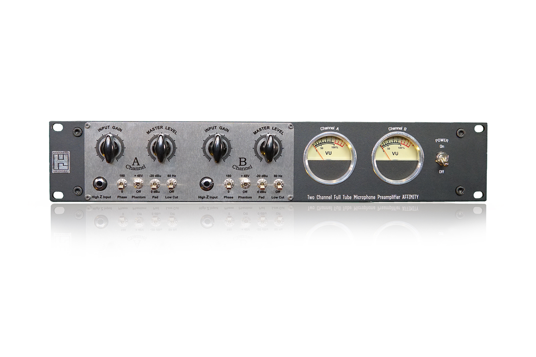 Affinity - Two Channel All Tube Microphone Preamplifier